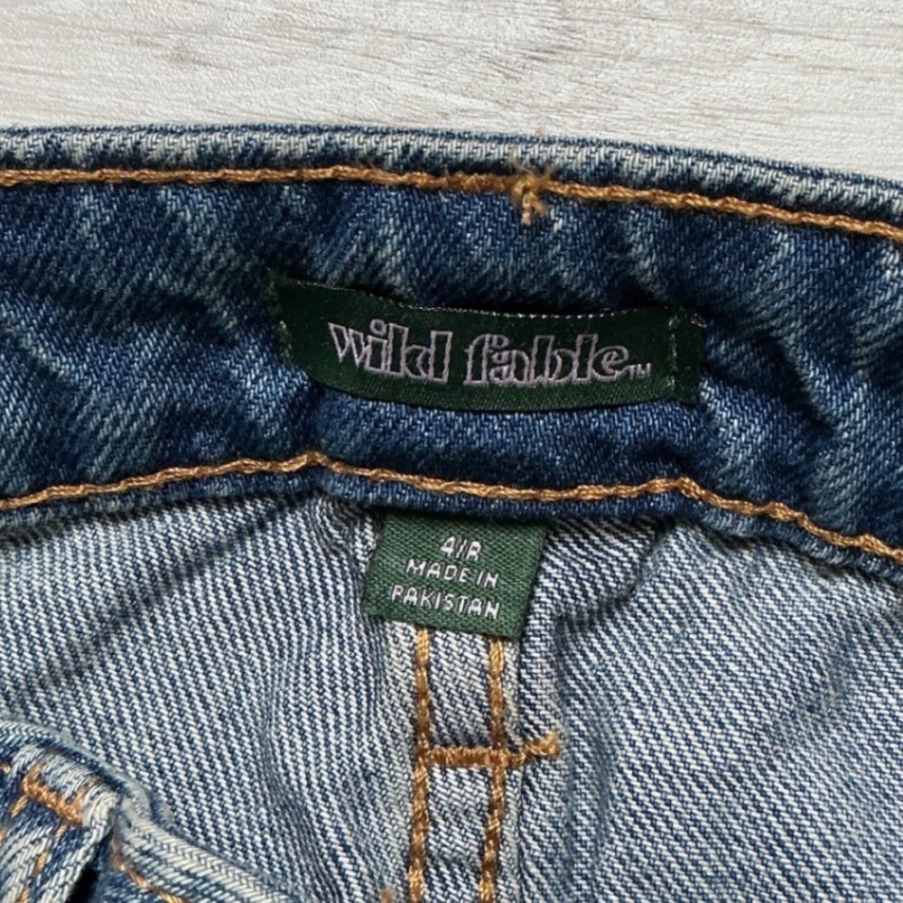 Wild Fable Low-Rise Baggy Jeans Women 4 Blue New With Tags - Picture 6 of 9